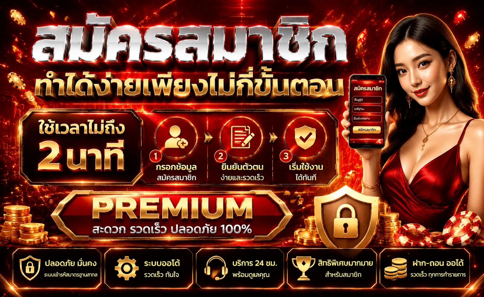 โปรโมชั่น 1K1 โบนัสสมาชิกใหม่ โบนัสรายวัน คืนยอดเสีย k1k casino